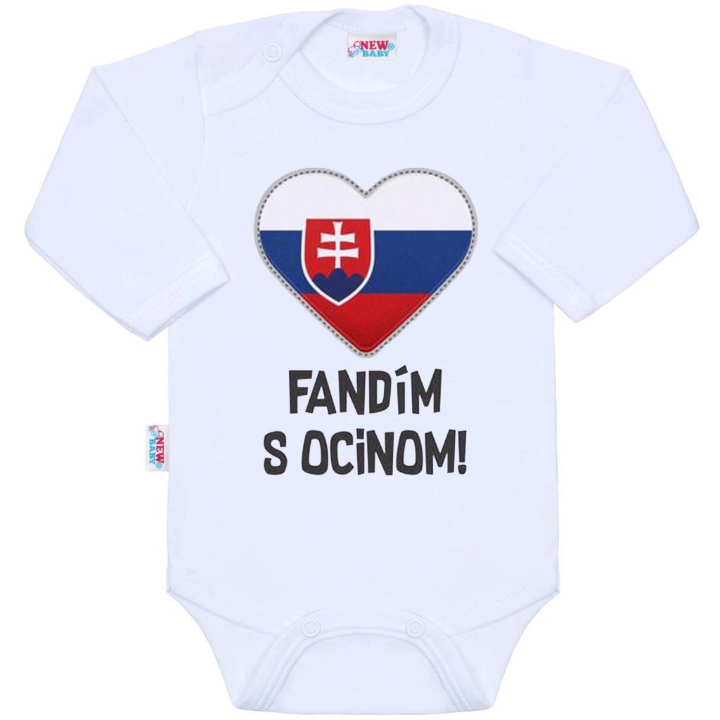 Slovakia Slovensko detské body biele - SKLADOM