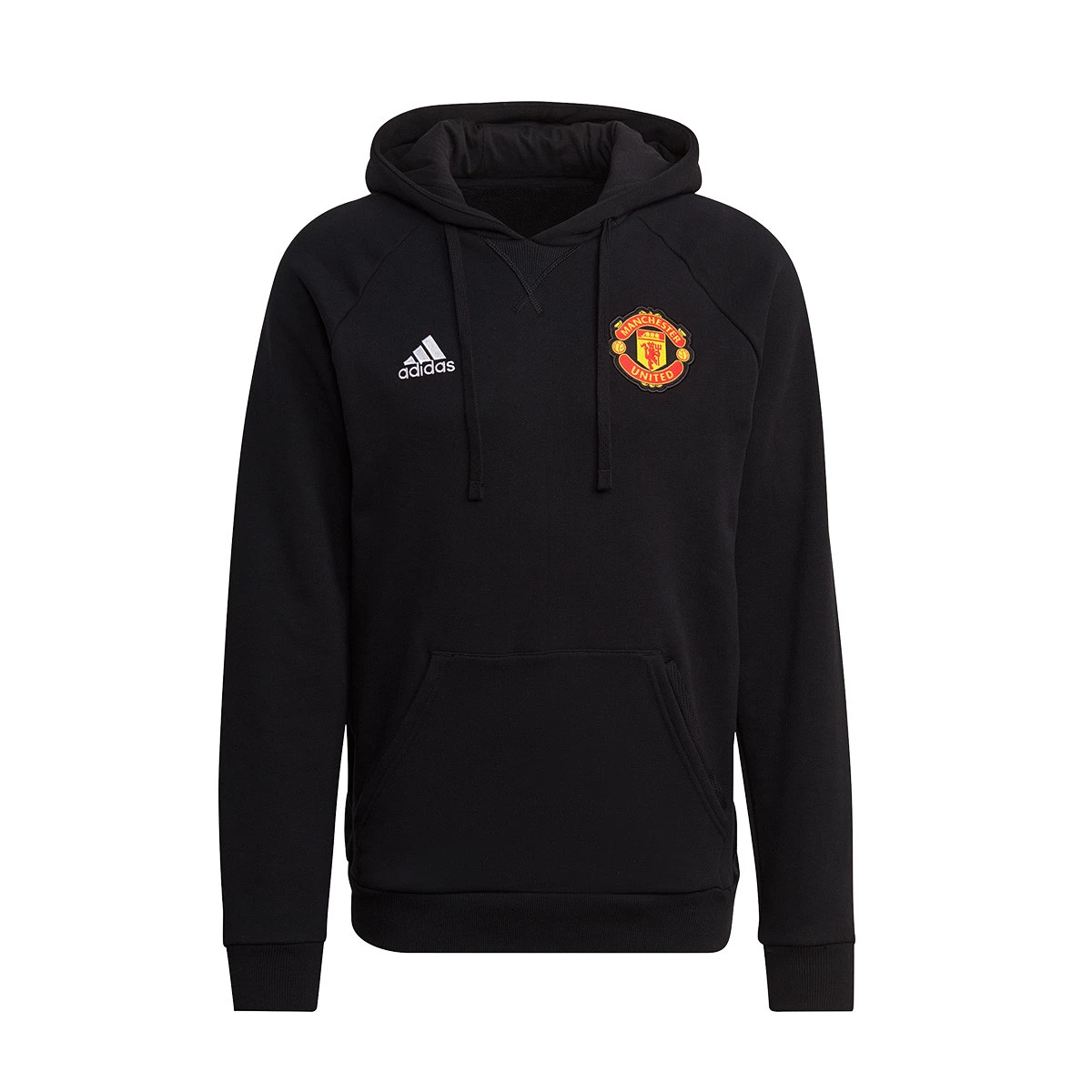 Adidas Manchester United mikina čierna pánska - SKLADOM