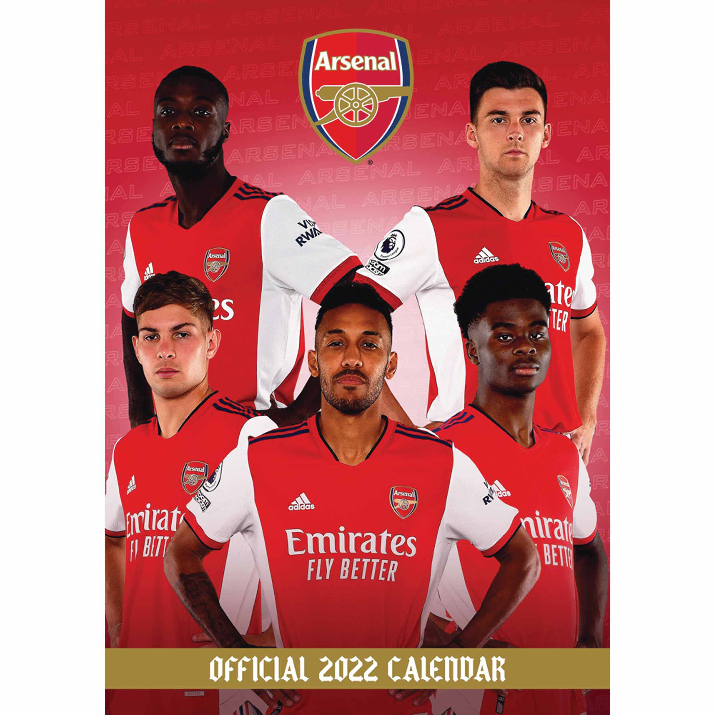 Arsenal nástenný kalendár 2022 - SKLADOM