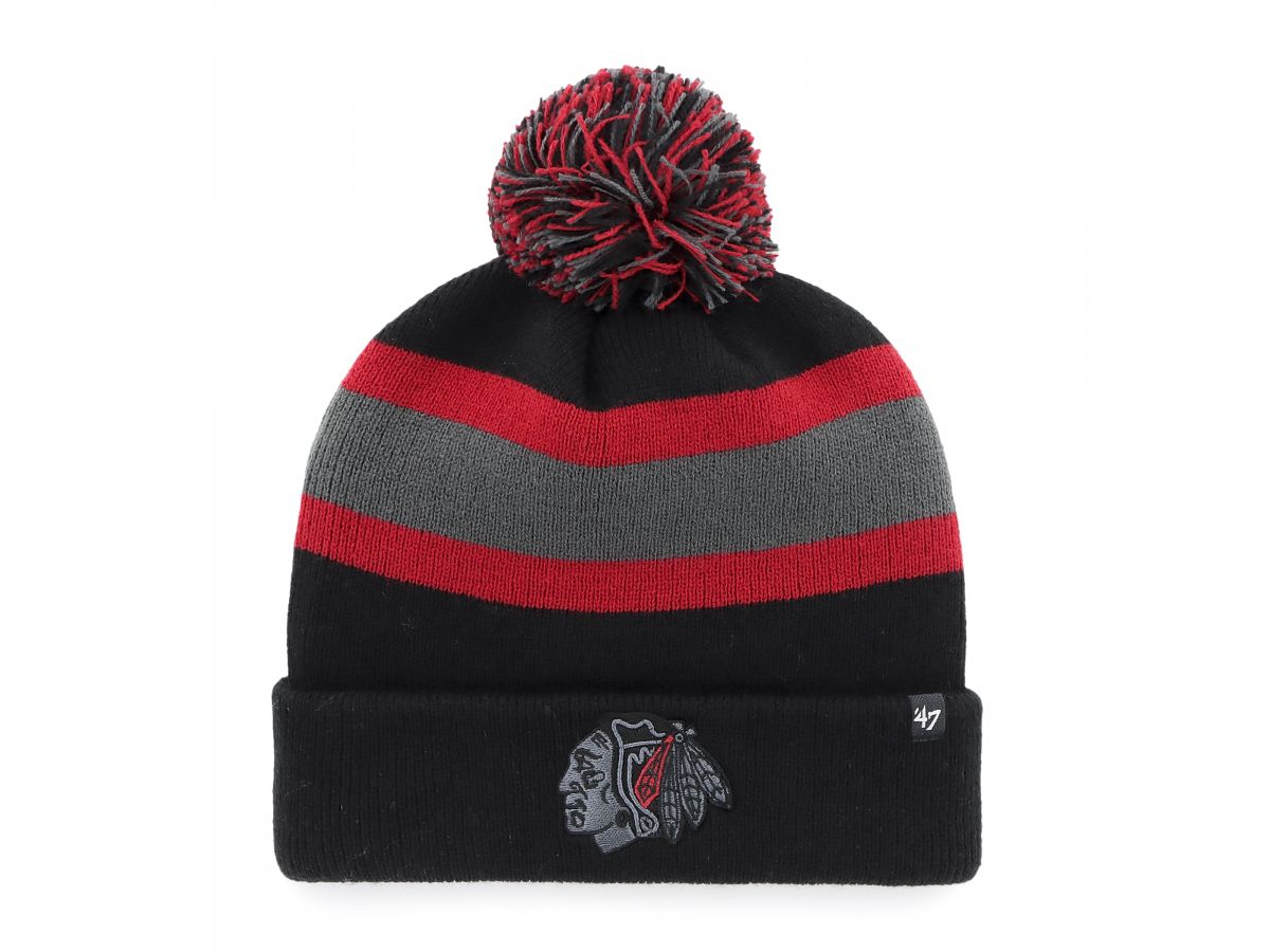 '47 Brand Chicago Blackhawks pletená zimná čiapka