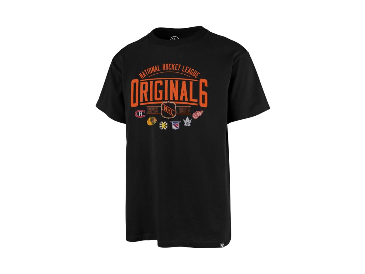 '47 Brand NHL Original Six tričko čierne pánske