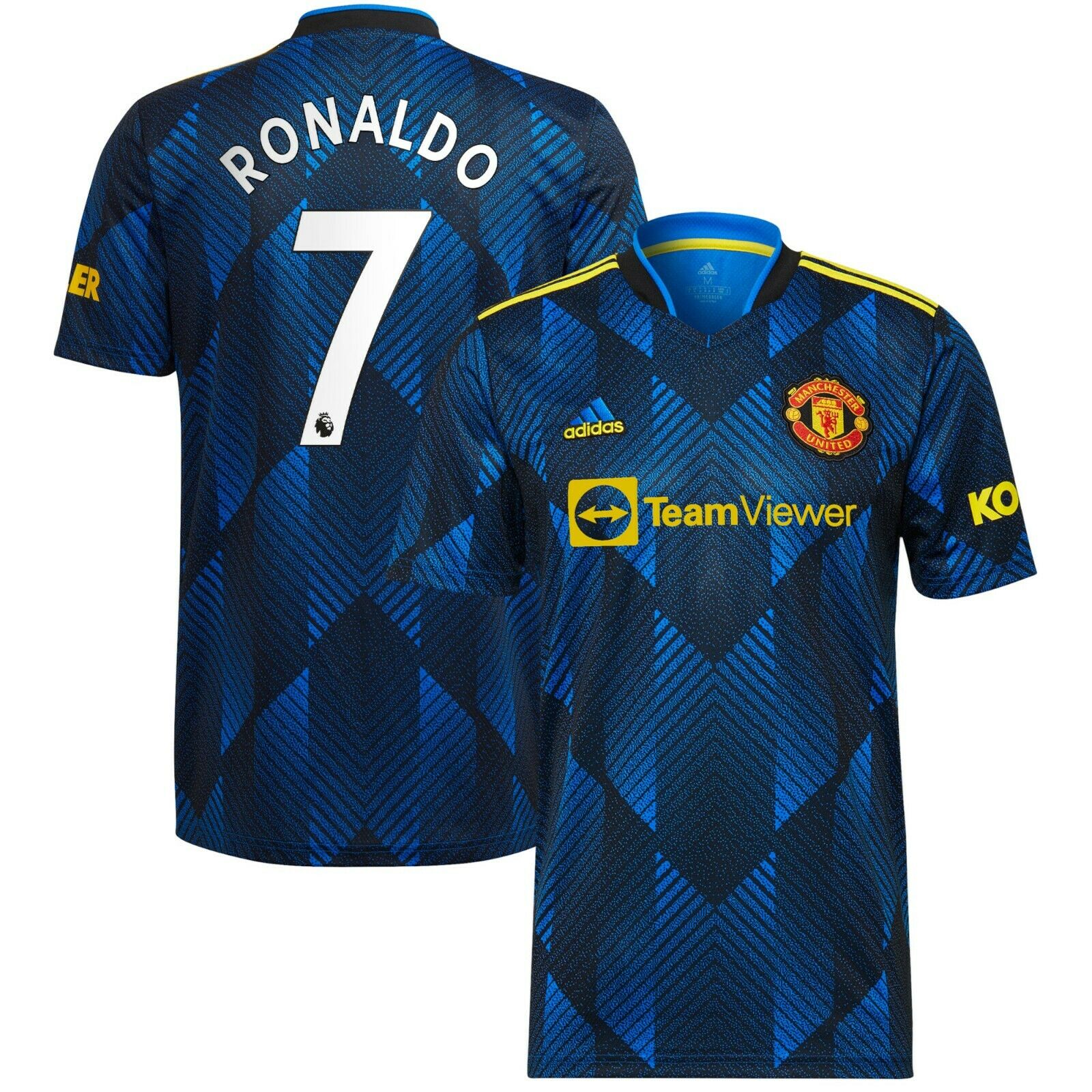 Adidas Manchester United Cristiano RONALDO dres pánsky (2021-22) tretí - SKLADOM