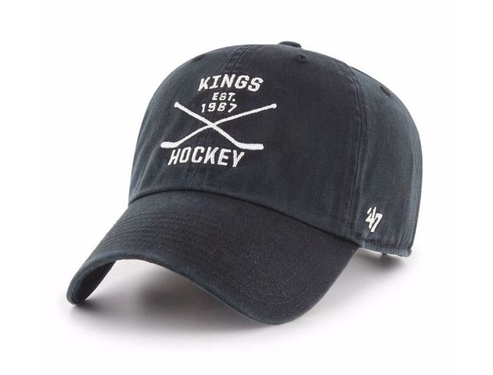 '47 Brand Los Angeles Kings Clean Up šiltovka čierna