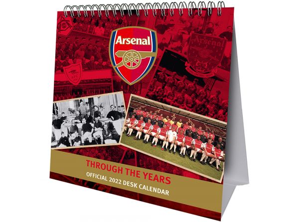 Arsenal stolný  kalendár 2022 - SKLADOM