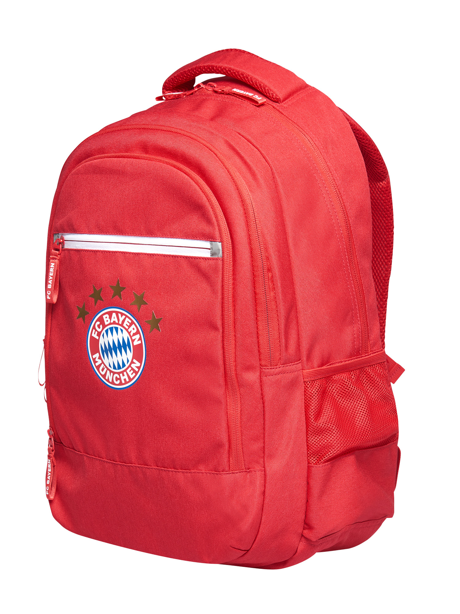 FC Bayern München - Bayern Mníchov školská taška / ruksak / batoh červený
