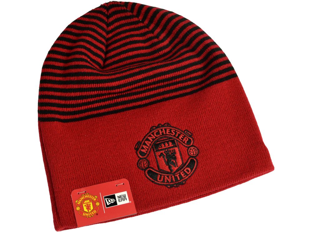 New Era Manchester United zimná čiapka červená - SKLADOM