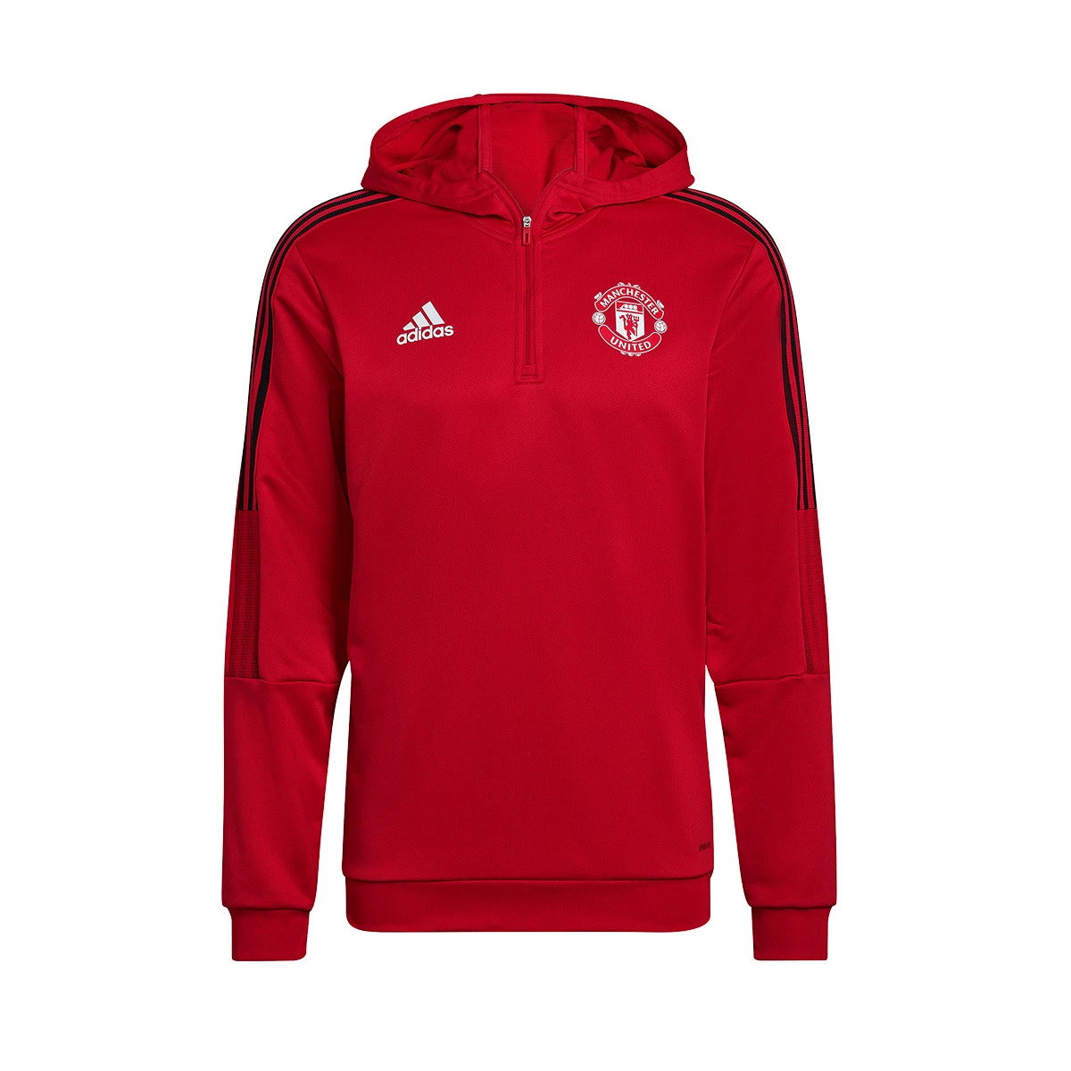 Adidas Manchester United tréningová mikina červená pánska - SKLADOM