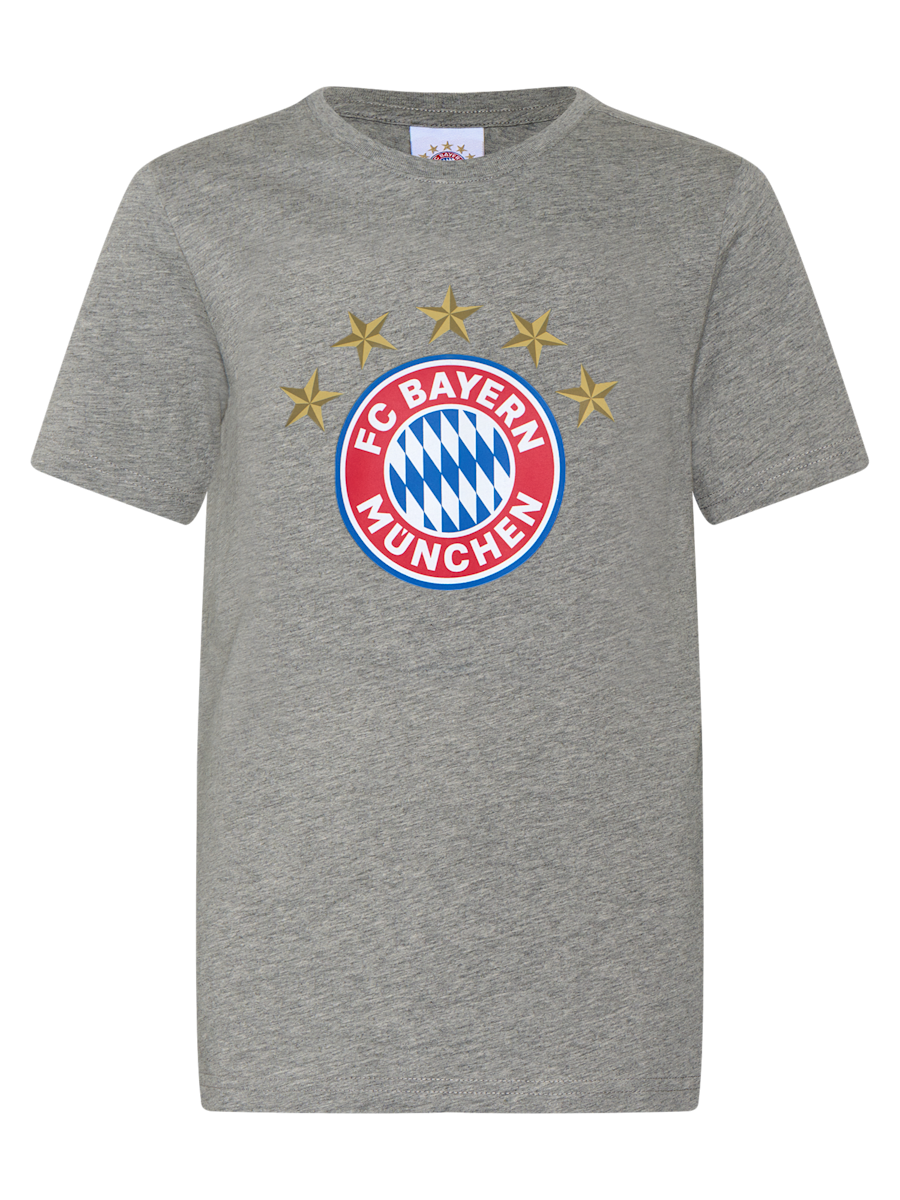 FC Bayern München - Bayern Mníchov tričko šedé pánske - SKLADOM