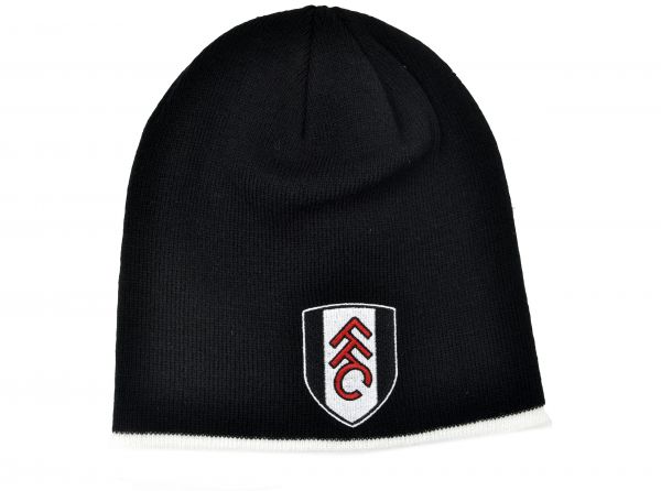 Fulham FC pletená zimná čiapka čierna