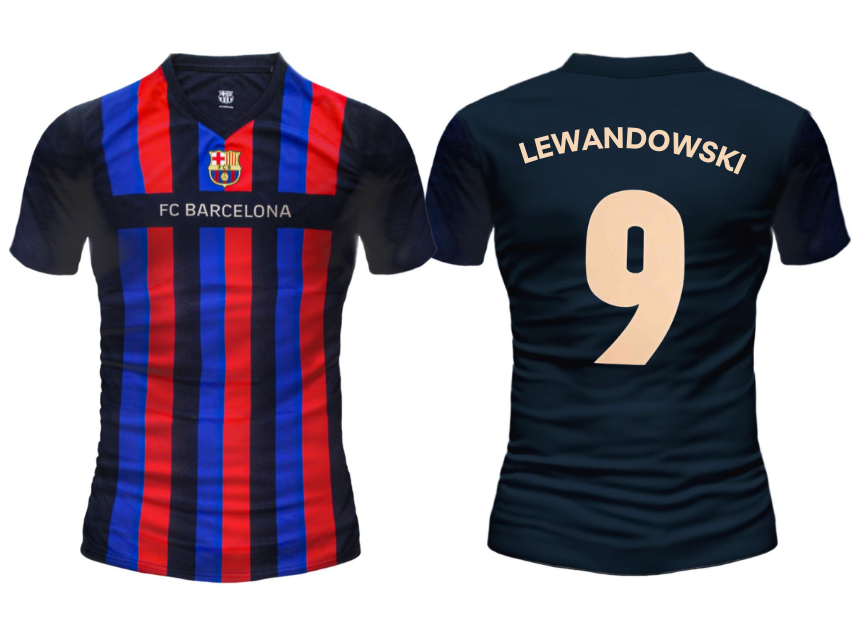 FC Barcelona LEWANDOWSKI dres detský (2022-2023) domáci - oficiálna replika