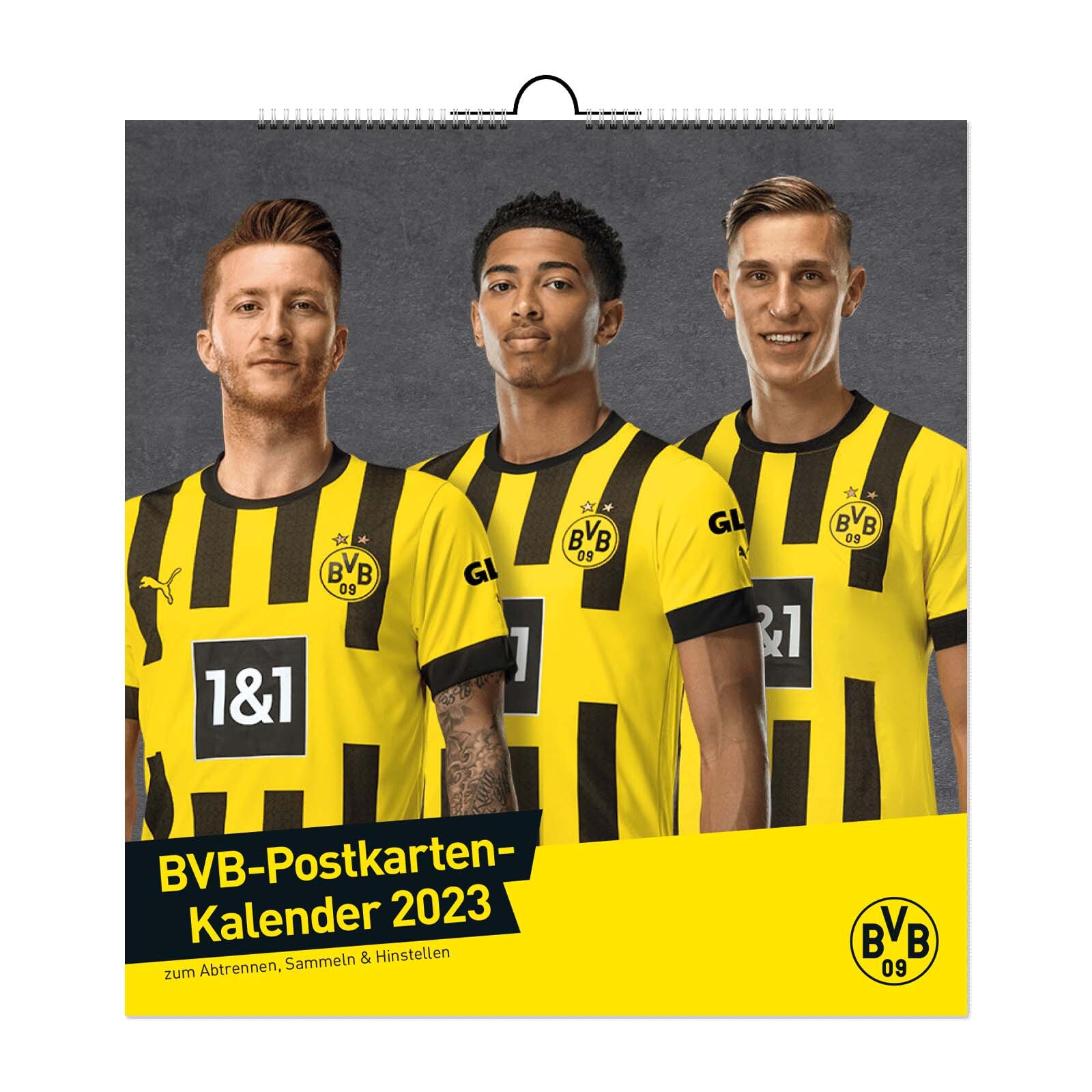 Borussia Dortmund BVB 09 stolný kalendár 2023 - SKLADOM