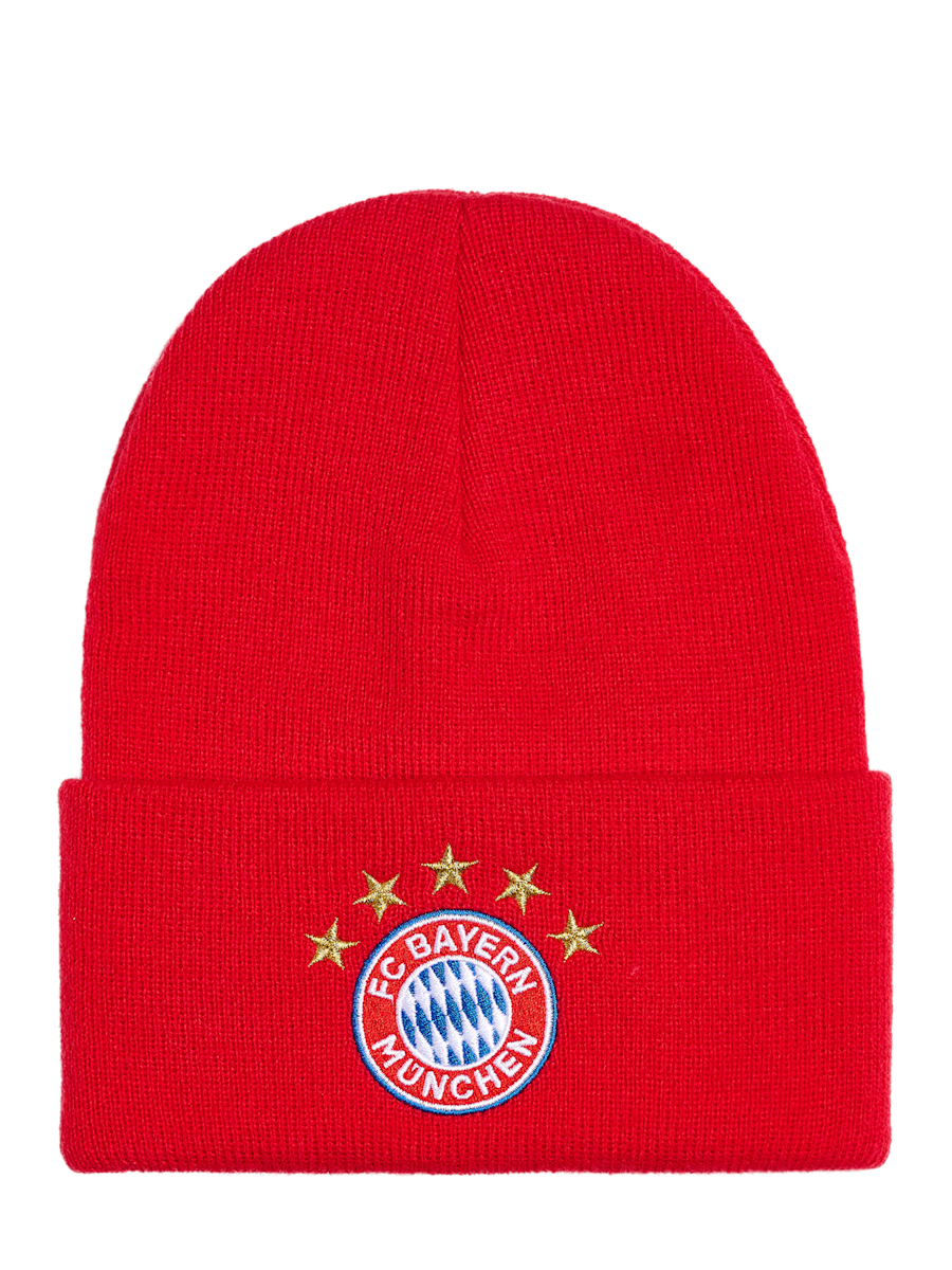 FC Bayern München - Bayern Mníchov zimná čiapka červená detská - SKLADOM