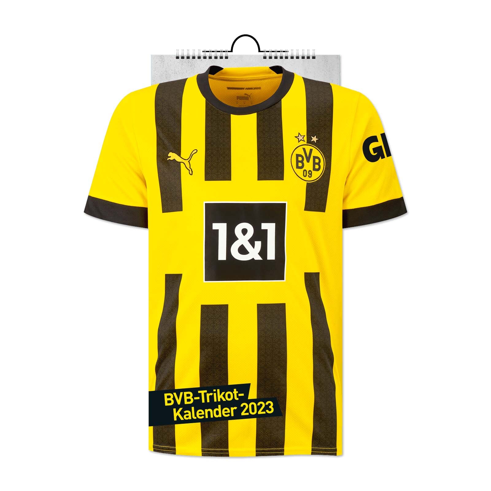 Borussia Dortmund BVB 09 nástenný kalendár 2023 - SKLADOM