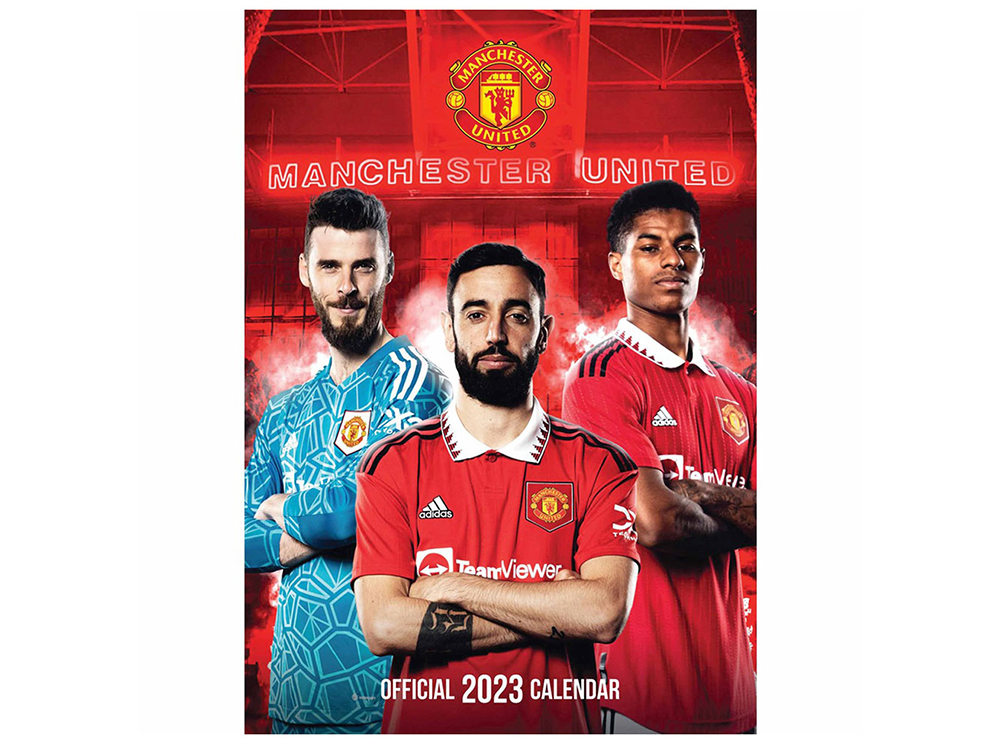 Manchester United nástenný kalendár 2023 - SKLADOM
