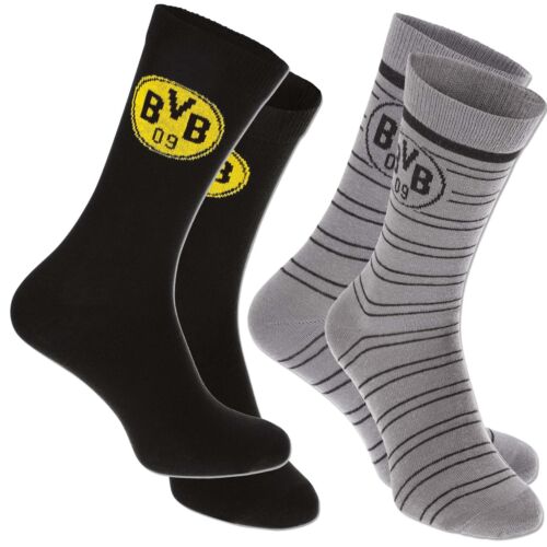 Borussia Dortmund BVB 09 ponožky (2 páry v balení) - SKLADOM