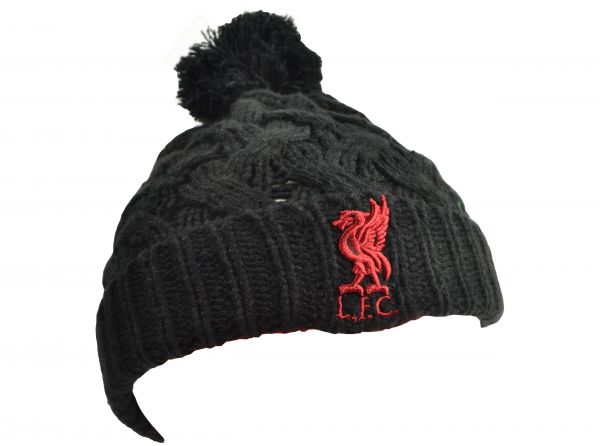 Liverpool FC zimná čiapka čierna dámska - SKLADOM