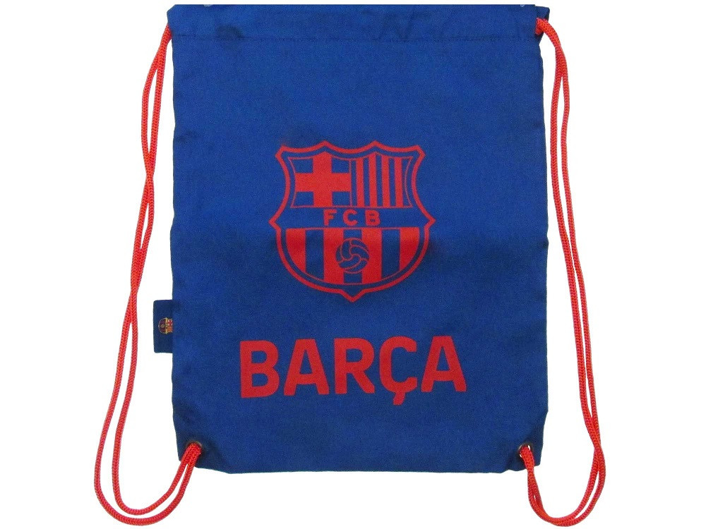 FC Barcelona taška na chrbát / vrecko na prezúvky modré - SKLADOM