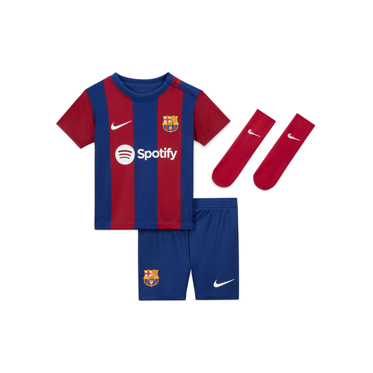 Nike FC Barcelona set detský (2023-2024) domáci (menšie veľkosti) - SKLADOM
