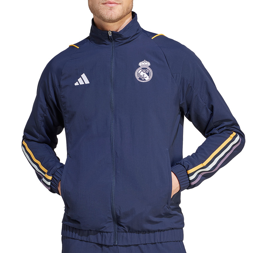 Adidas Real Madrid bunda modrá pánska