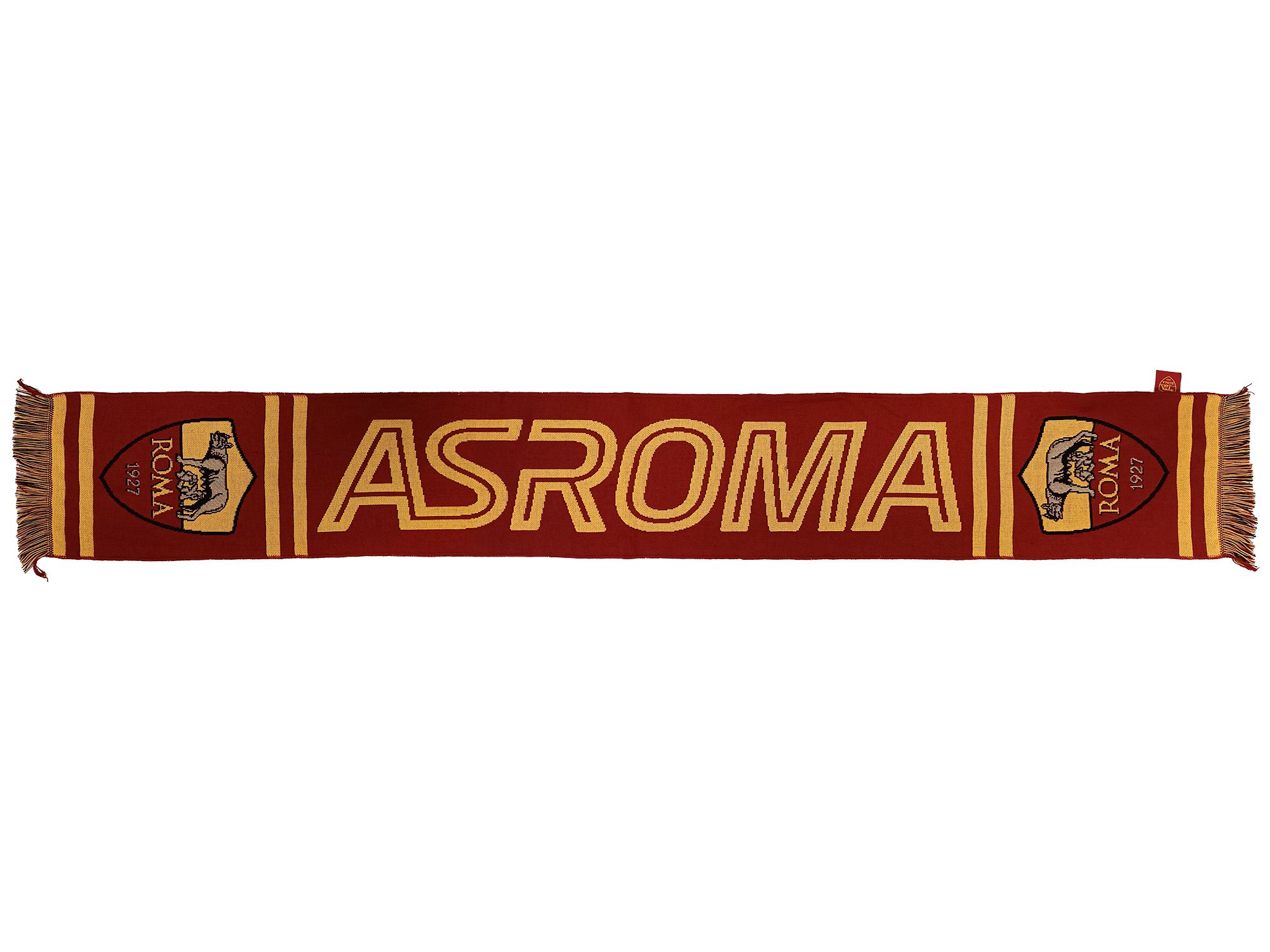 AS Rím - AS Roma pletený šál červený