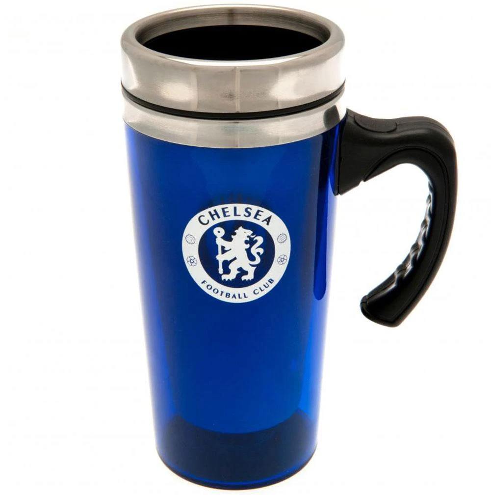 Chelsea FC cestovný termohrnček modrý