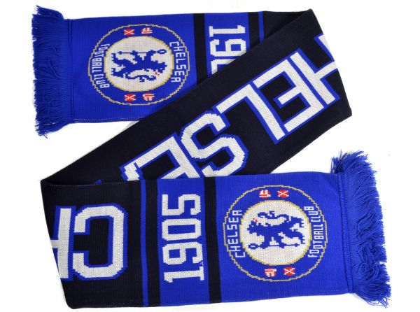 Chelsea FC pletený šál - SKLADOM
