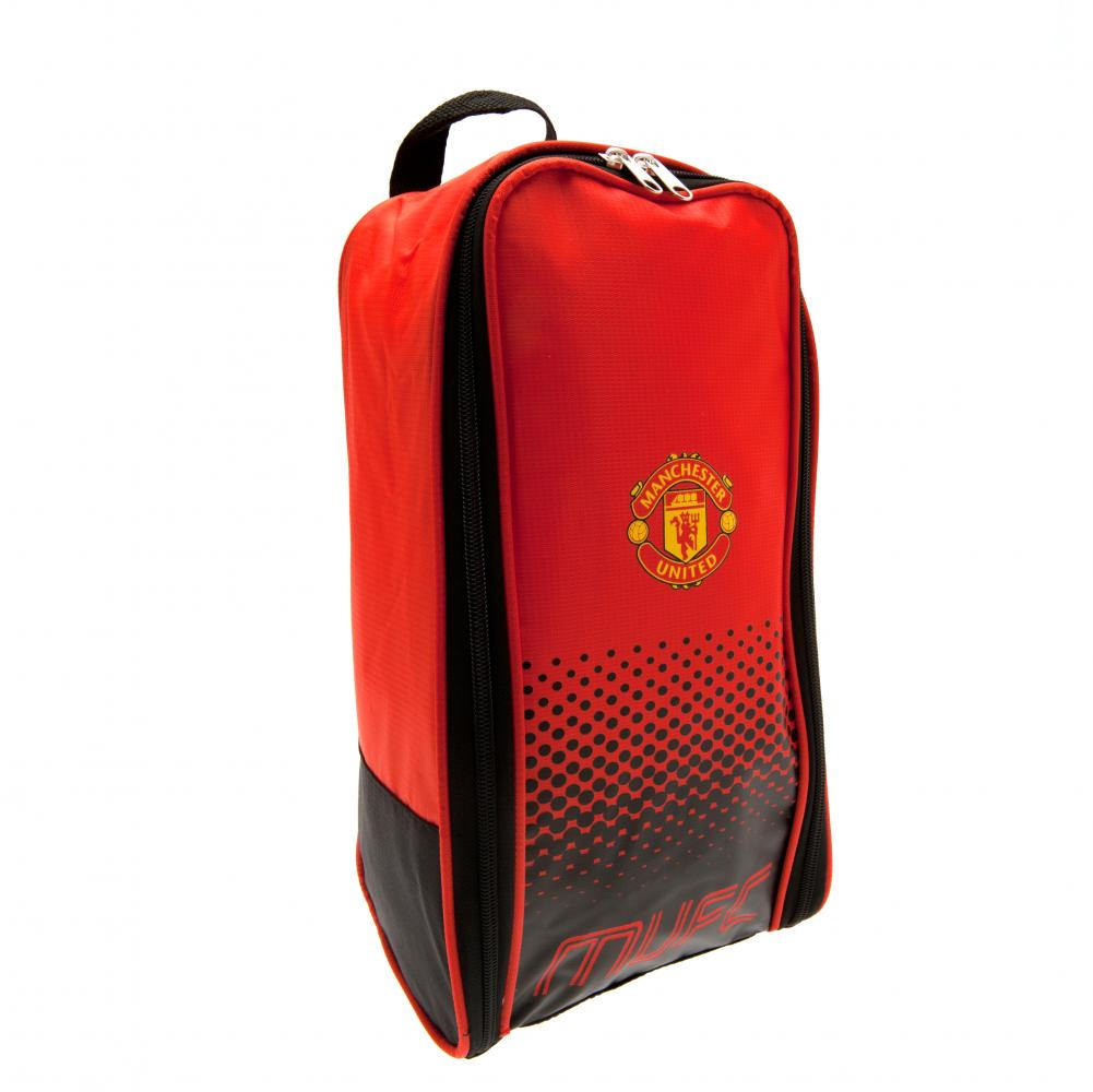 Manchester United taška na topánky / kopačky červená