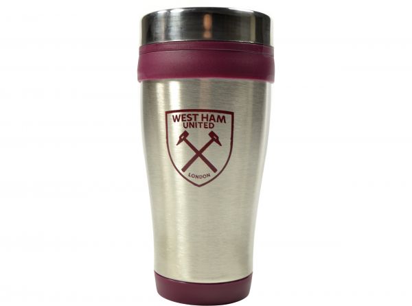 West Ham United FC cestovný termohrnček
