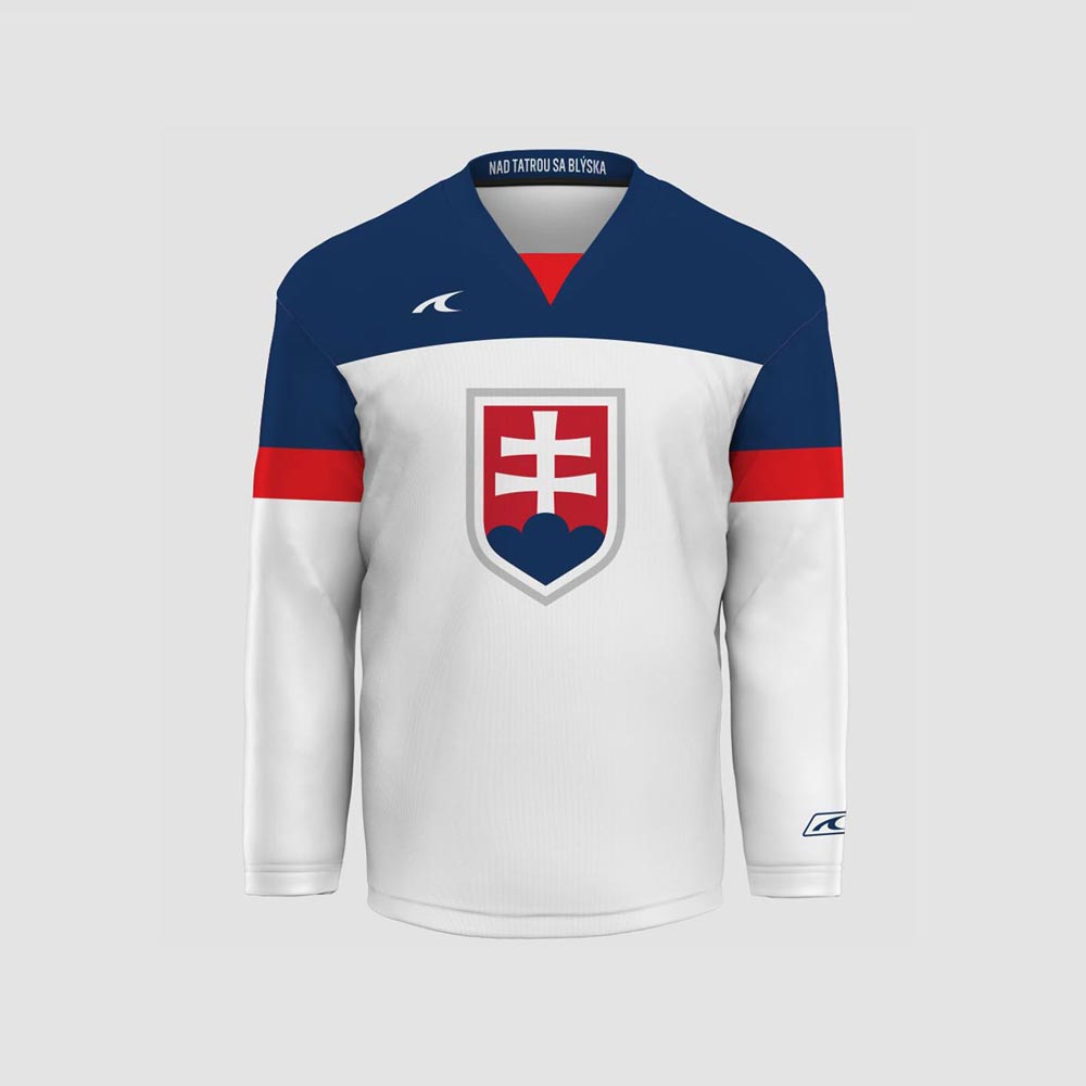 Slovakia Slovensko dres pánsky biely - SKLADOM