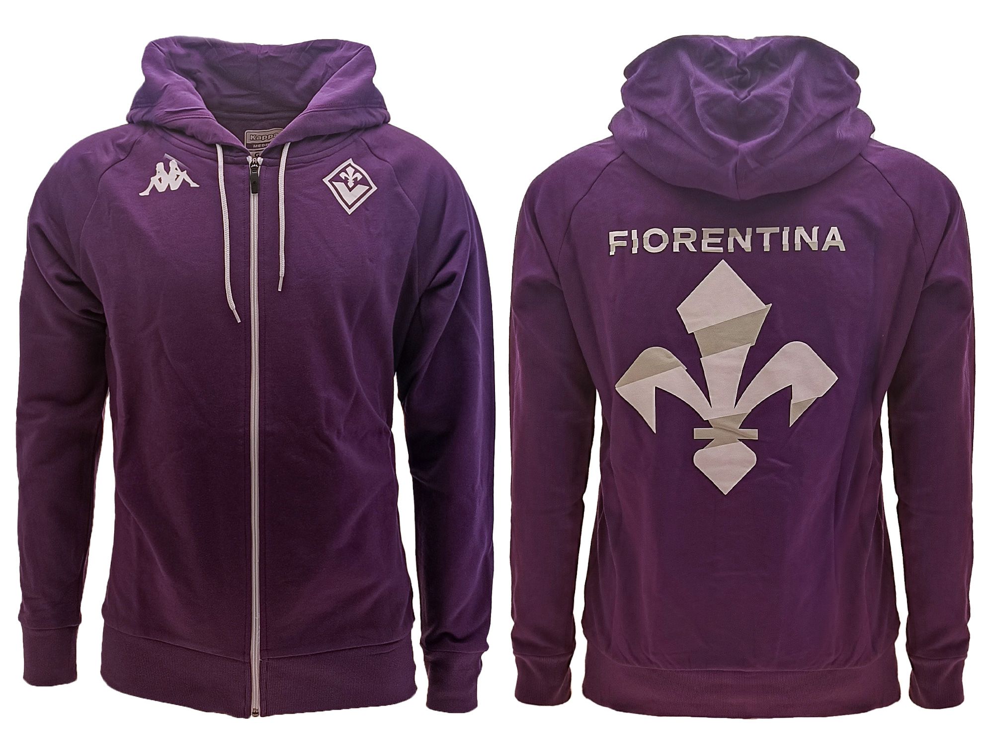 Kappa ACF Fiorentina mikina fialová detská