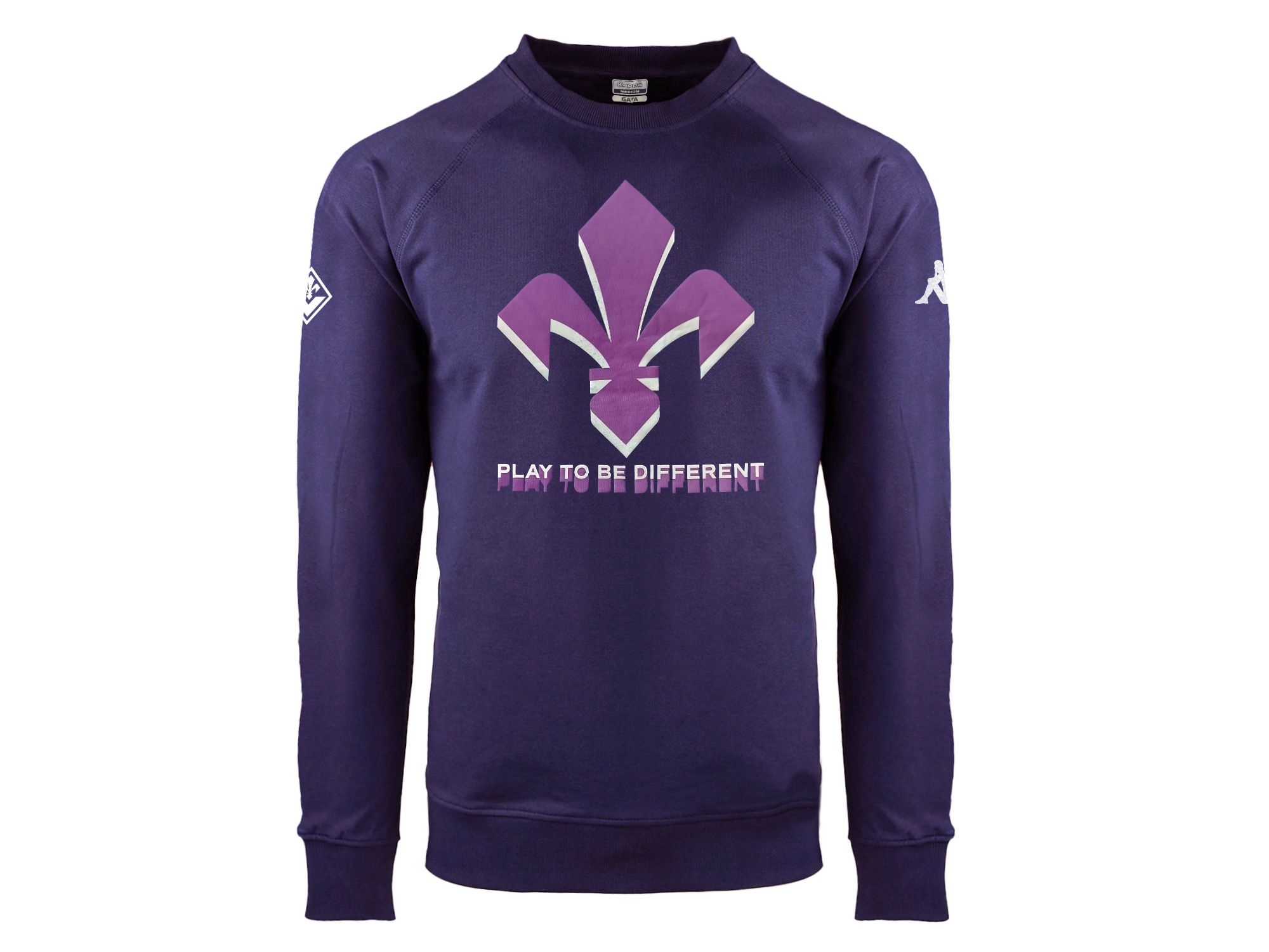 Kappa ACF Fiorentina mikina fialová detská