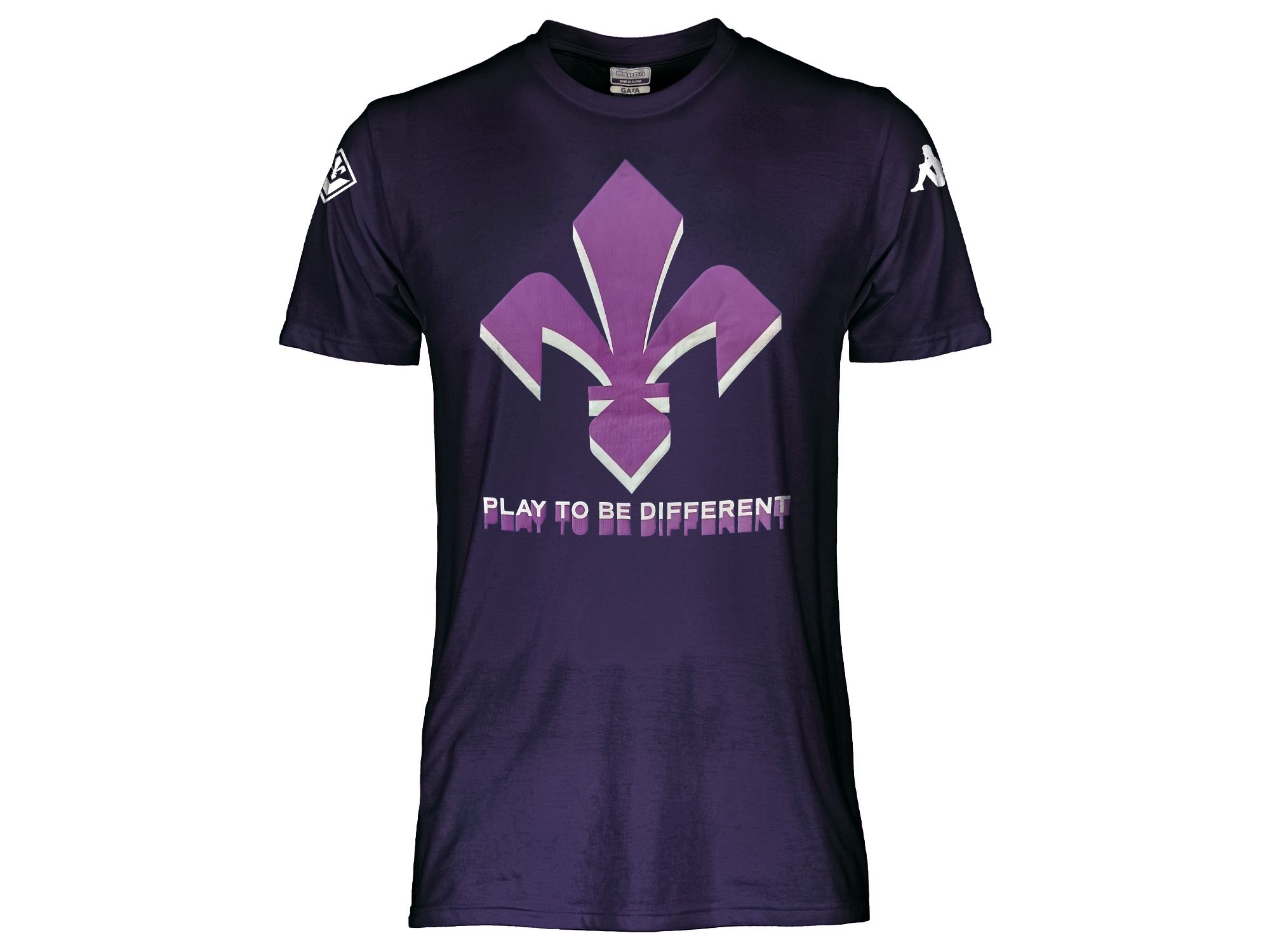 Kappa ACF Fiorentina tričko fialové detské