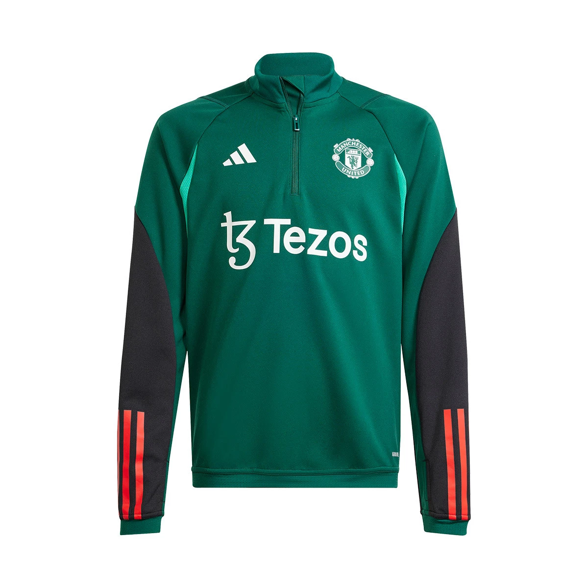 Adidas Manchester United tréningová mikina zelená detská 