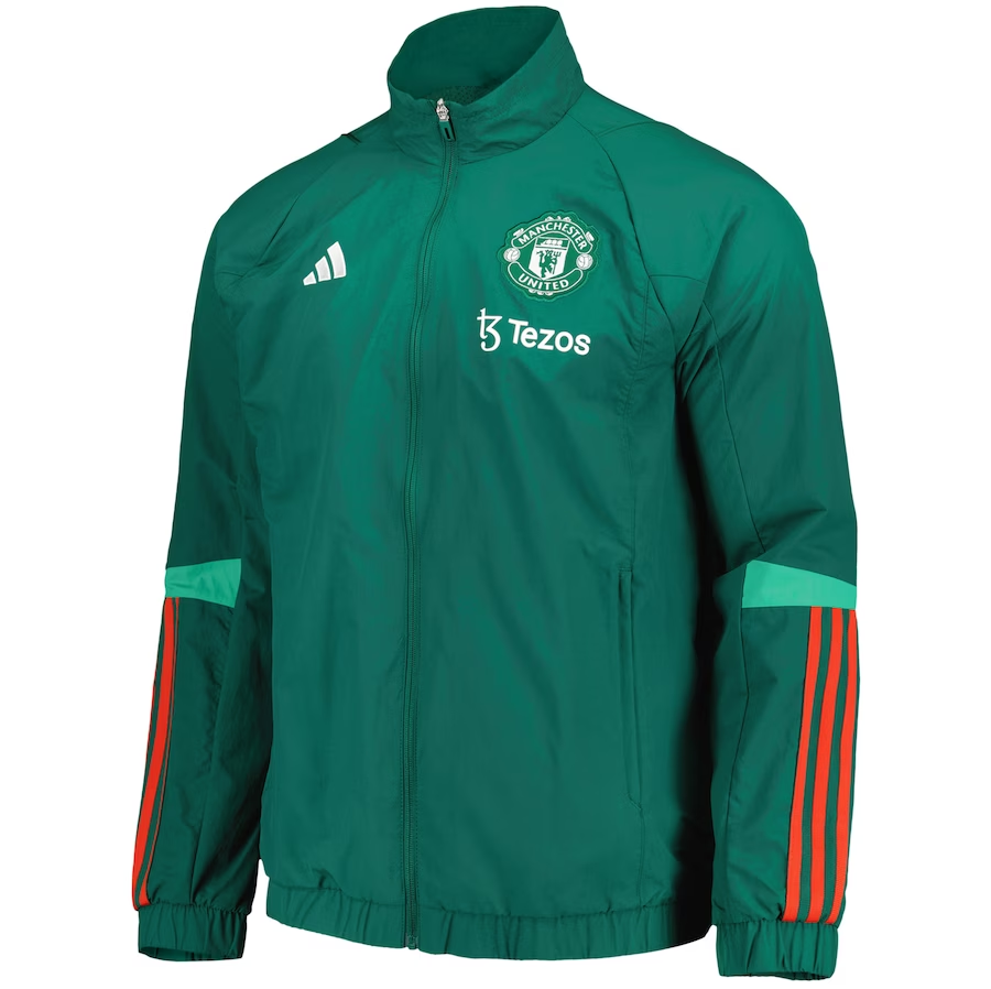 Adidas Manchester United bunda zelená pánska - SKLADOM