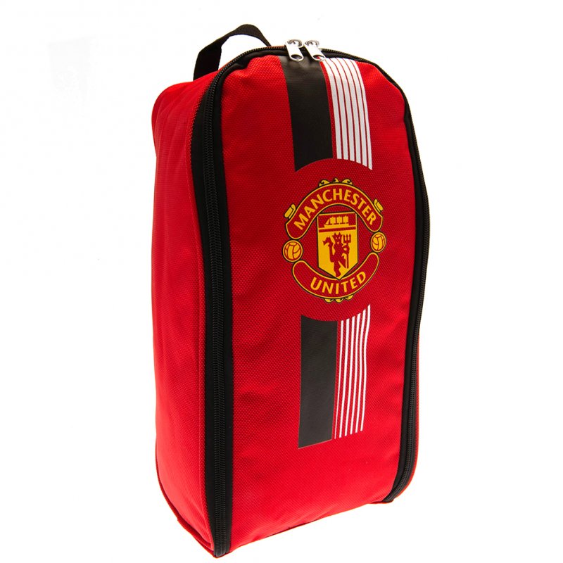 Manchester United taška na topánky / kopačky červená