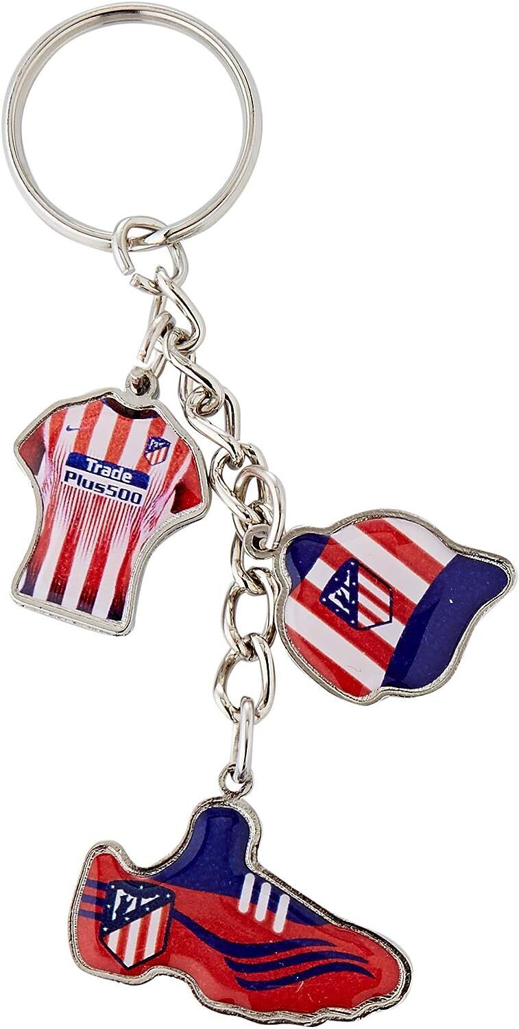 Atlético Madrid prívesok na kľúče kovový