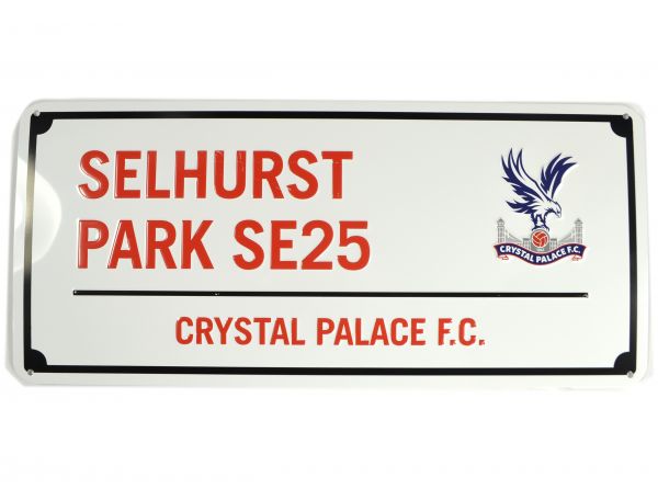 Crystal Palace FC kovová značka
