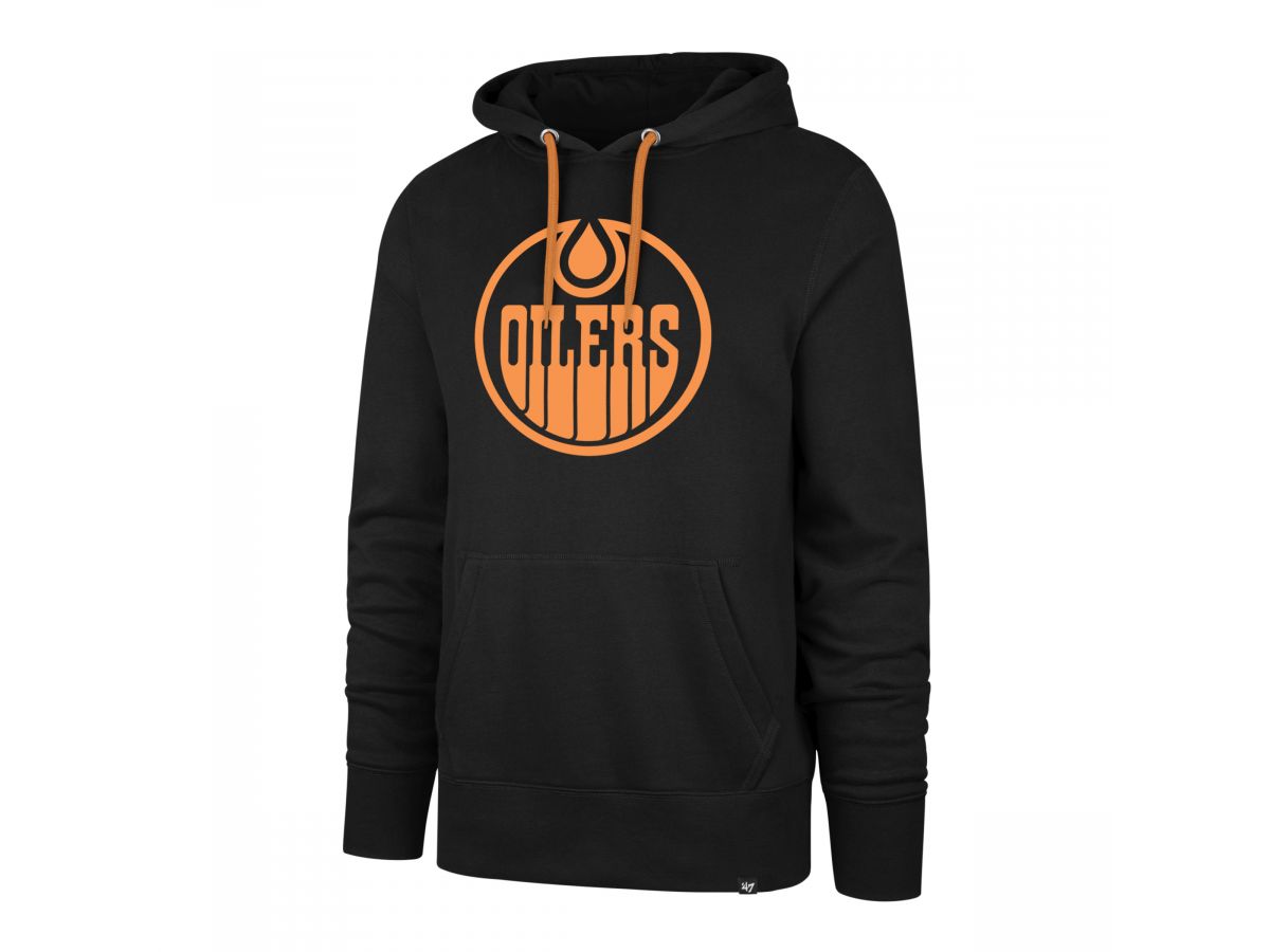 '47 Brand Edmonton Oilers Ballpark mikina čierna pánska - SKLADOM
