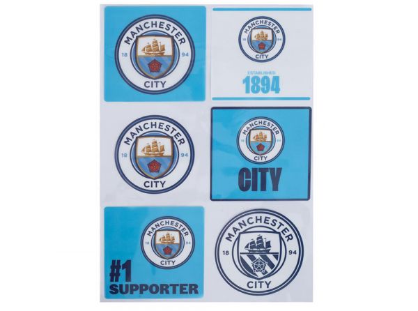 Manchester City set nálepiek na auto
