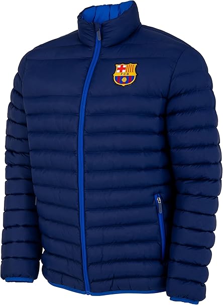 FC Barcelona zimná bunda tmavomodrá pánska