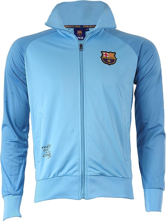 FC Barcelona mikina / bunda bledomodrá detská