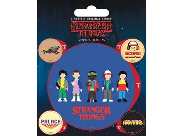 Stranger Things nálepky