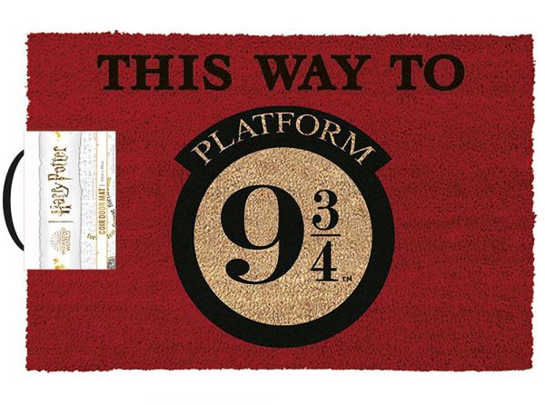 Harry Potter nástupište 9 ¾ rohožka červená