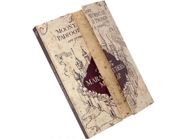 Harry Potter Marauder's Map - Záškodnícka mapa notes