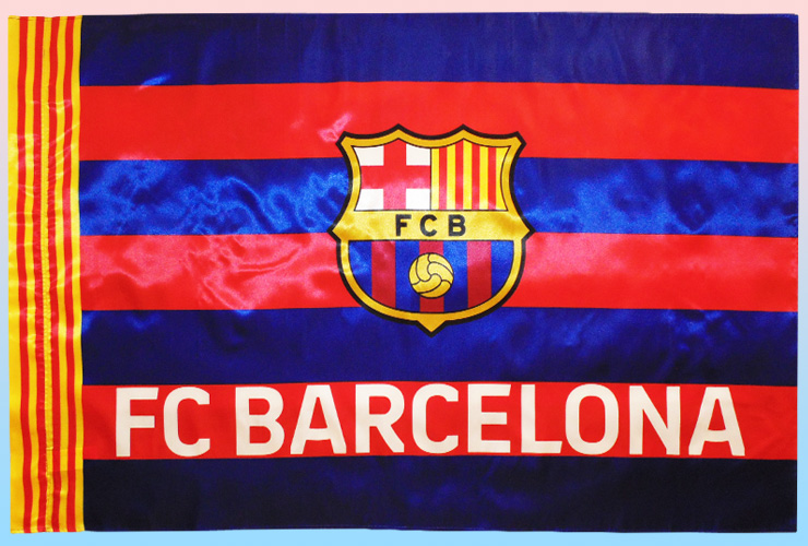 FC Barcelona zástava / vlajka 100 x 150 cm