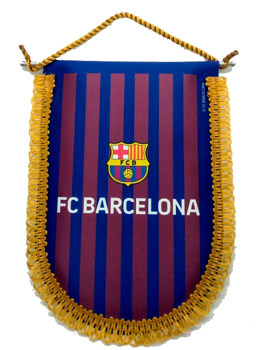 FC Barcelona vlajočka stredná