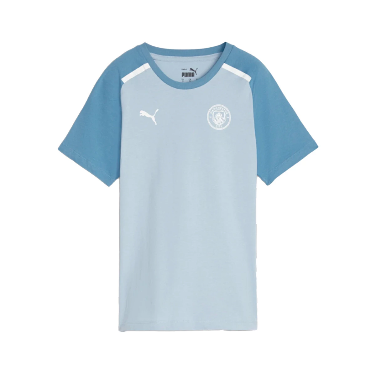 Puma Manchester City tričko bledomodré pánske - SKLADOM