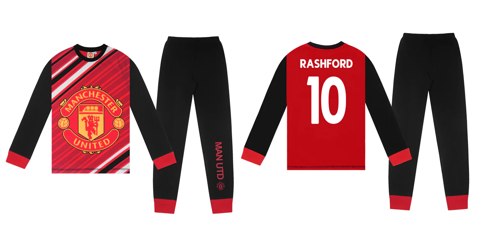 Manchester United Marcus Rashford pyžamo detské