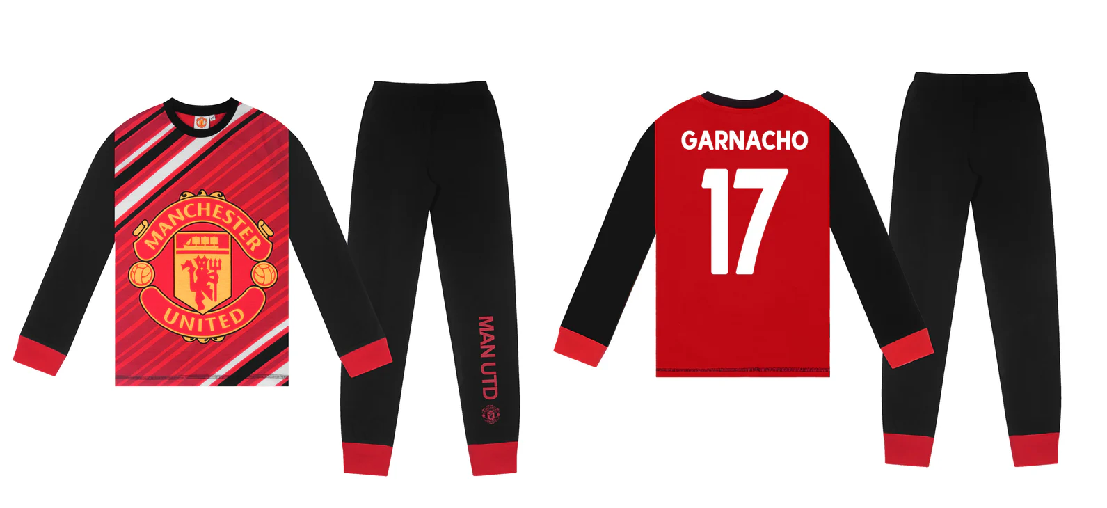 Manchester United Alejandro Garnacho pyžamo detské