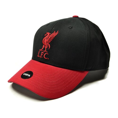 Liverpool FC šiltovka čierno-červená